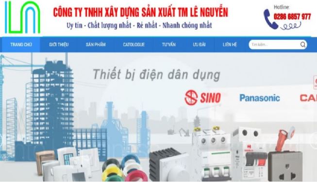 Công ty TNHH xây dựng sản xuất thương mại Lê Nguyễn