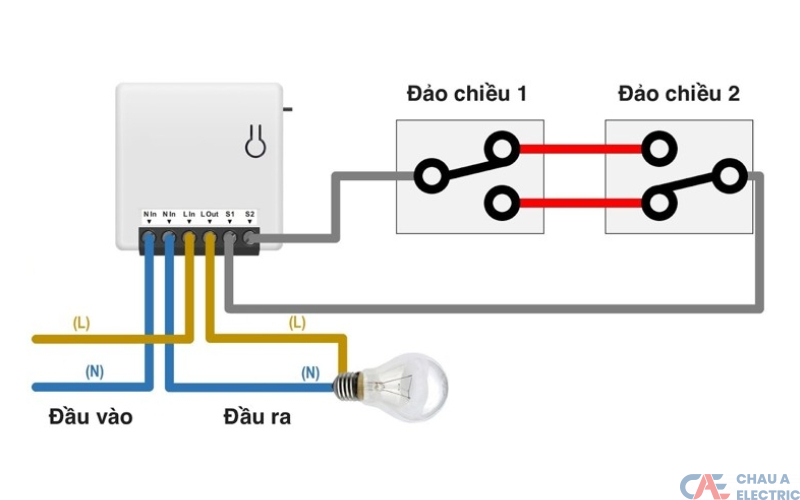 Nguyên tắc hoạt động của công tắc đảo chiều