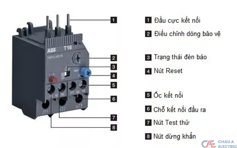 Các thông số cần quan tâm khi lựa chọn relay nhiệt