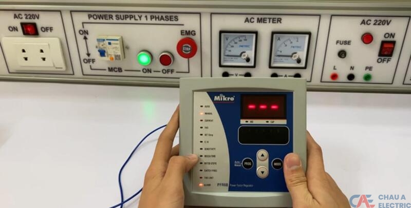 Bộ điều khiển tụ bù đảm nhận nhiều chức năng quan trọng