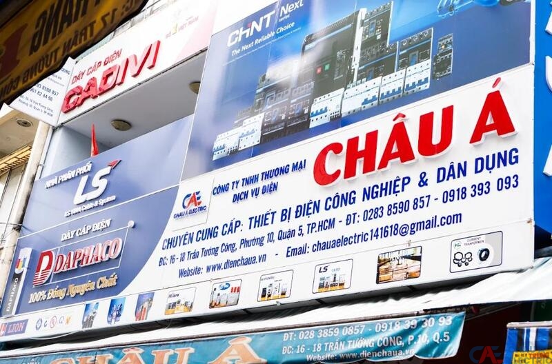 Điện Châu Á là cửa hàng thiết bị điện tại TPHCM uy tín hàng đầu