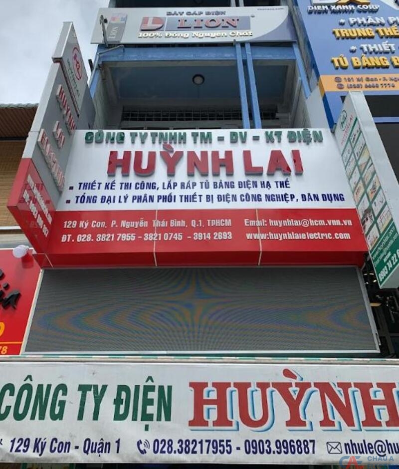 Top 10 cửa hàng thiết bị điện tại TPHCM uy tín, giá tốt hiện nay 2 Công ty TNHH Thương mại – Dịch vụ – Kỹ thuật Điện Huỳnh Lai