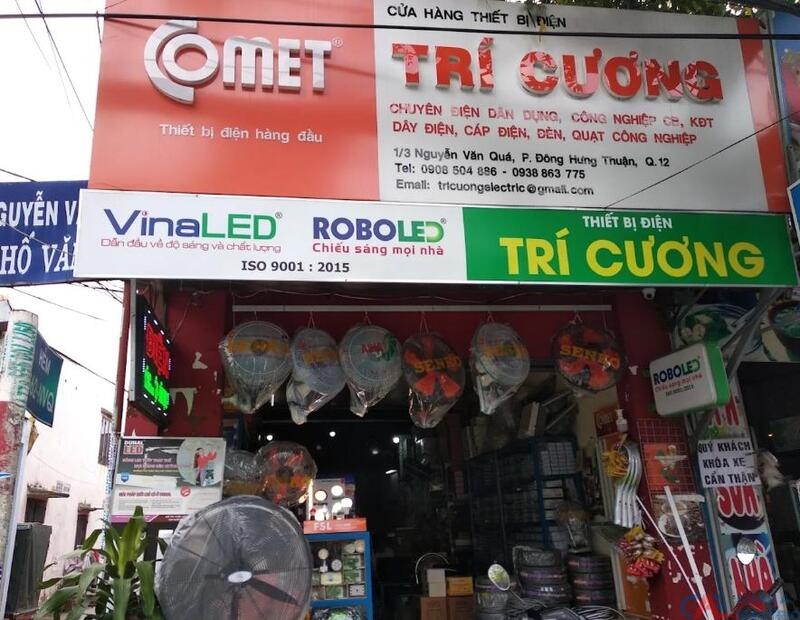 Top 10 cửa hàng thiết bị điện tại TPHCM uy tín, giá tốt hiện nay 6 Cửa hàng thiết bị điện Trí Cương