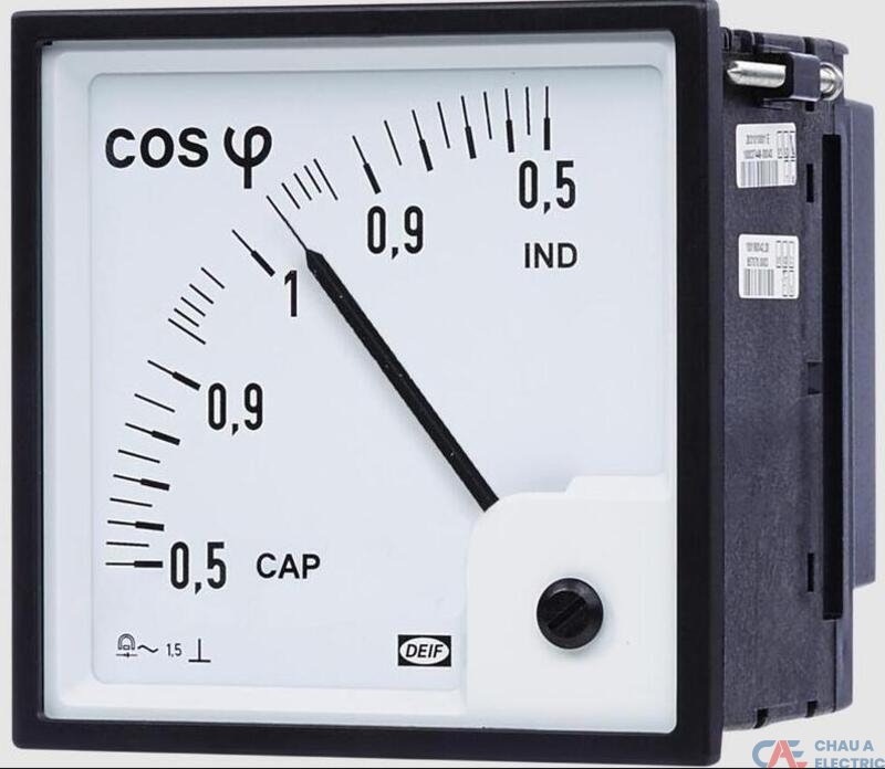 Xác định hệ số cos phi bằng đồng hồ đo cos phi