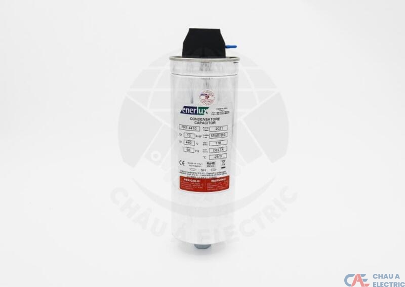 Tụ bù khô có cấu tạo hình trụ dài, kết cấu nhỏ gọn