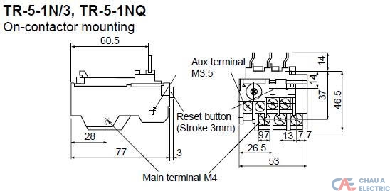 RELAY NHIET TR 5 1 FUJI