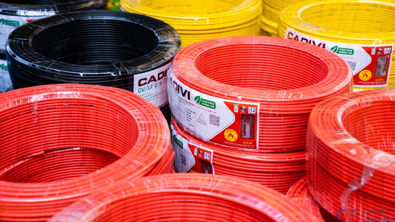 Dây cáp điện dân dụng Cadivi