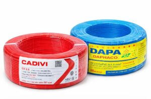 Dây điện Cadivi và Daphaco