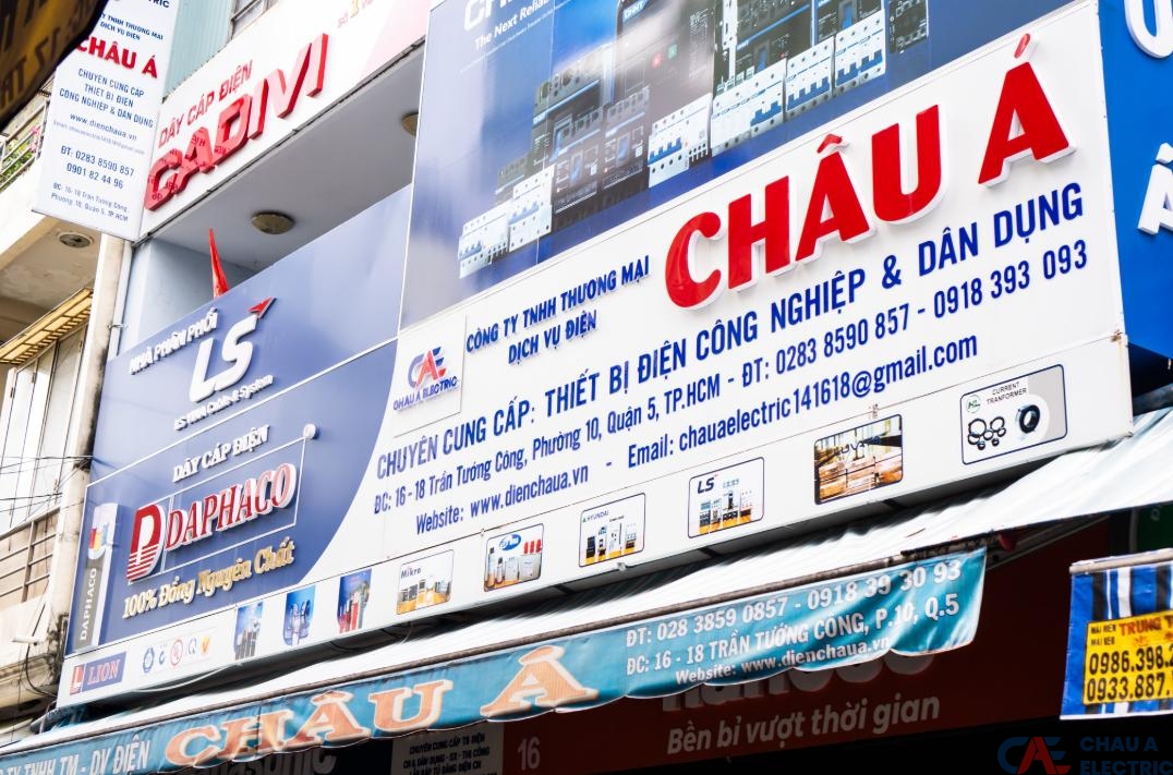 Điện Châu Á là đơn vị cung cấp dây cáp điện uy tín, chính hãng