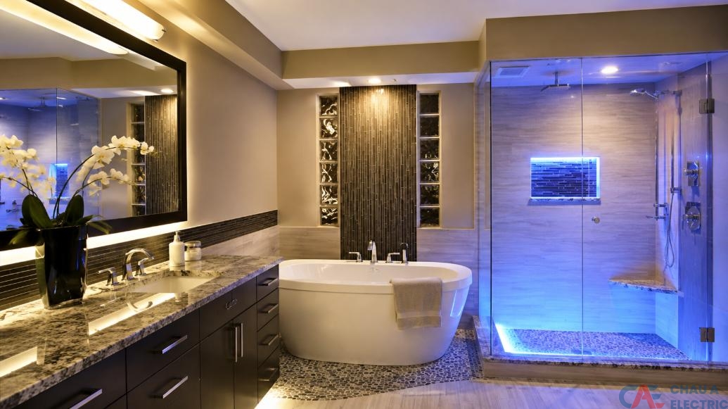 Đèn LED nhà tắm là loại đèn được thiết kế phù hợp với môi trường ẩm ướt