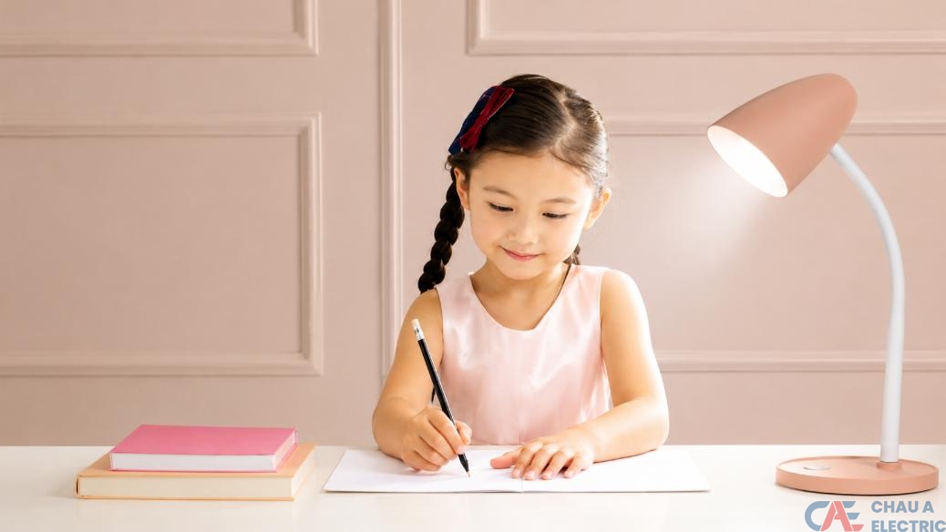 Sử dụng đèn học riêng mang lại nhiều lợi ích tốt cho mắt